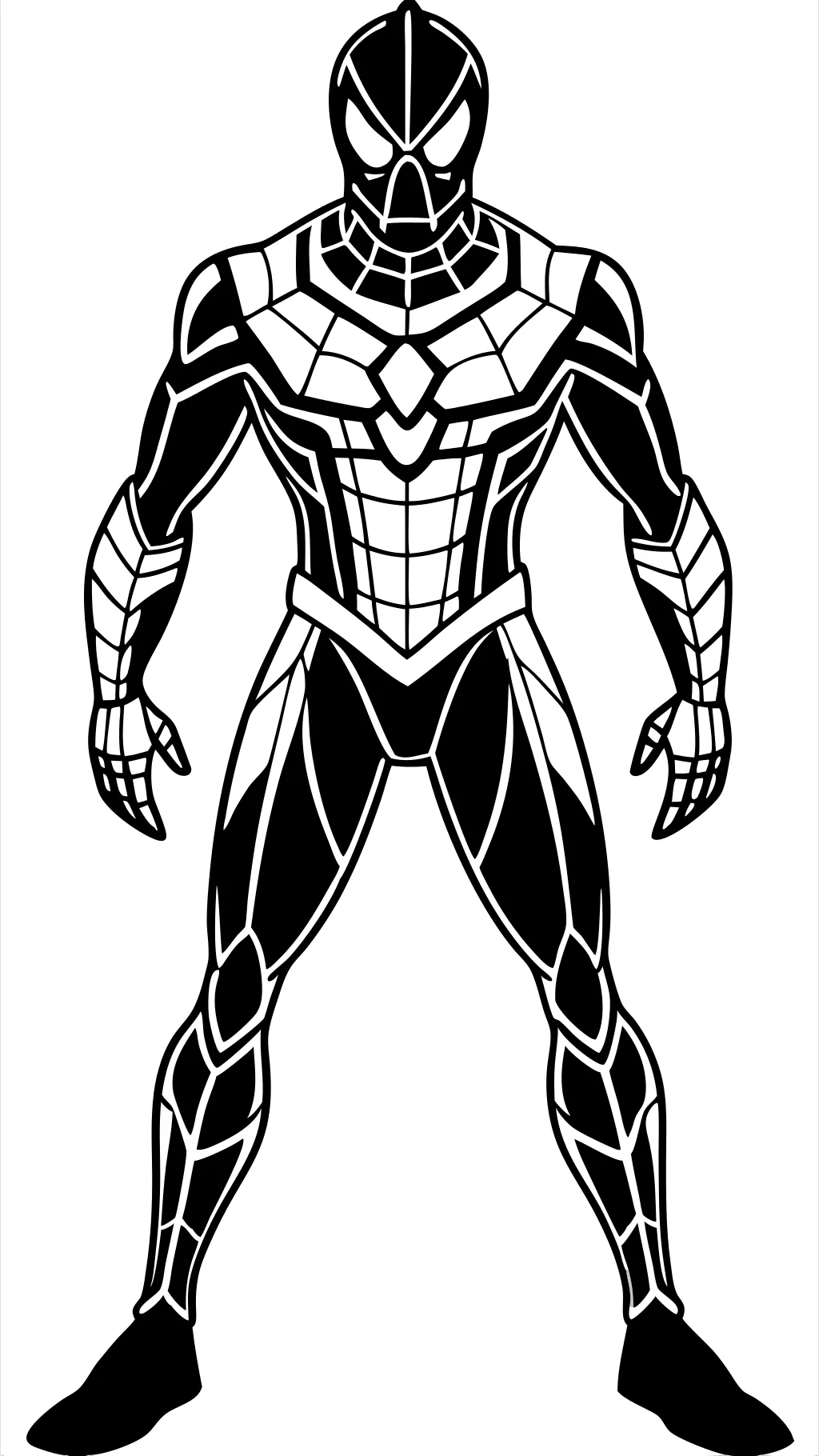 iron spider coloring pages